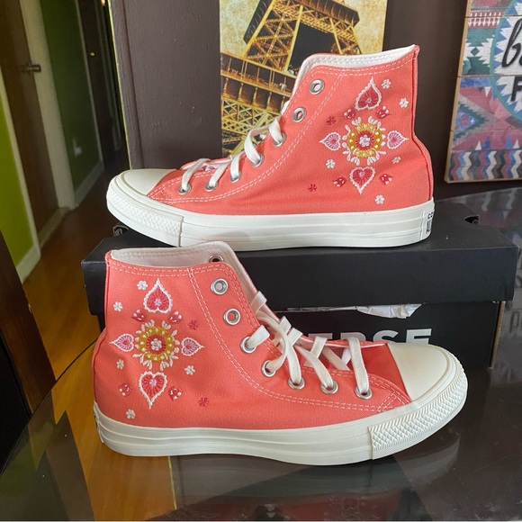 NWT Converse High Top Sneakers - Picture 2 of 14